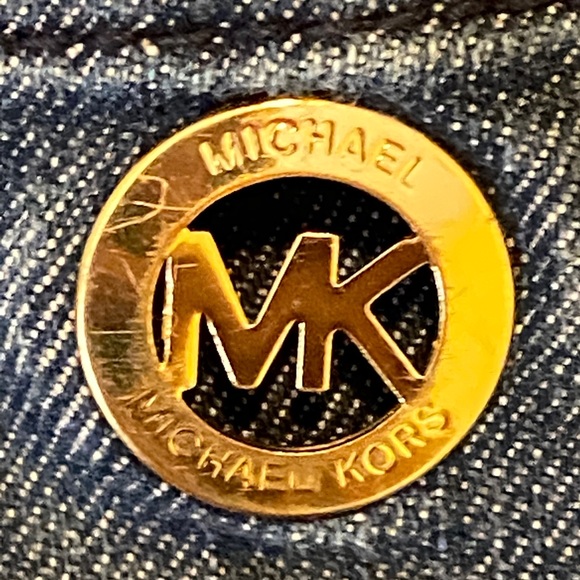 COPY - Michael Michael Kors Blue Jeans Straight Leg Size 14 - Picture 7 of 8
